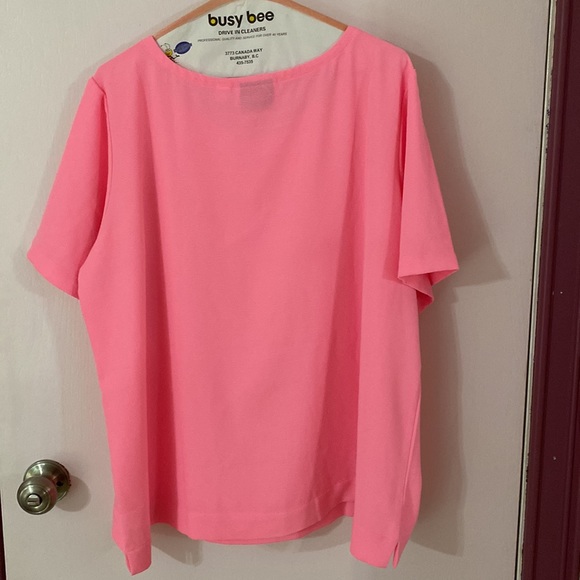 Pink Summery blouse by Linea - Picture 2 of 6